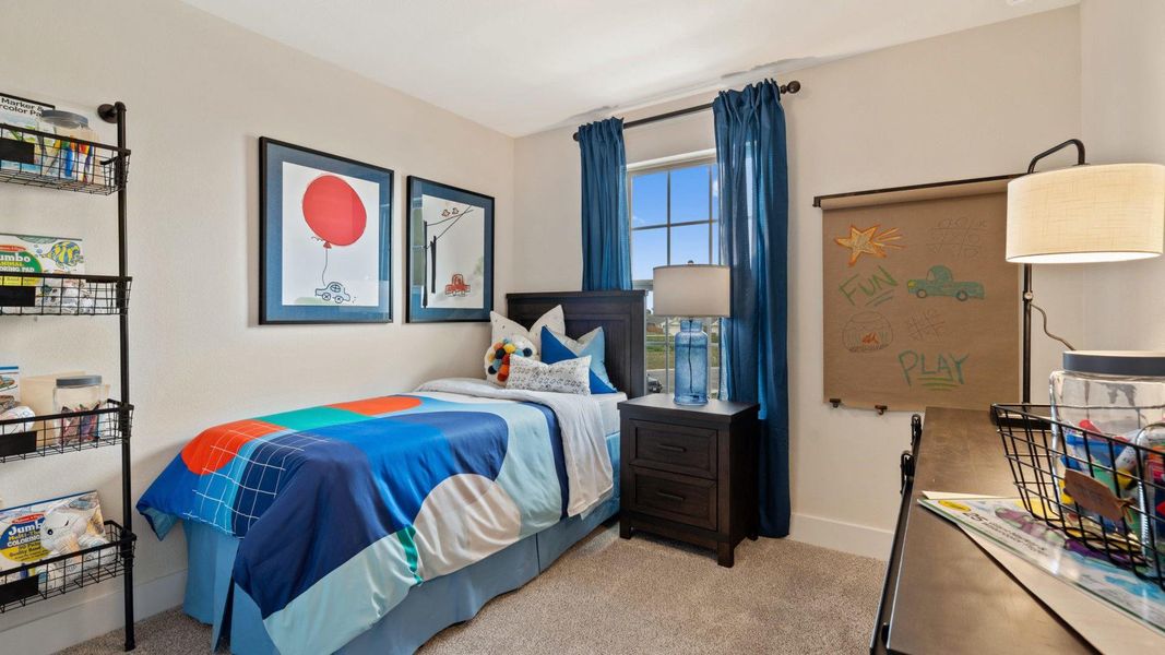 Furnished interior view inside a new home in Saddle Creek Twinhomes, Georgetown (Image 30). Furnished interior view inside a new home in Saddle Creek Twinhomes, Georgetown (Image 30).
