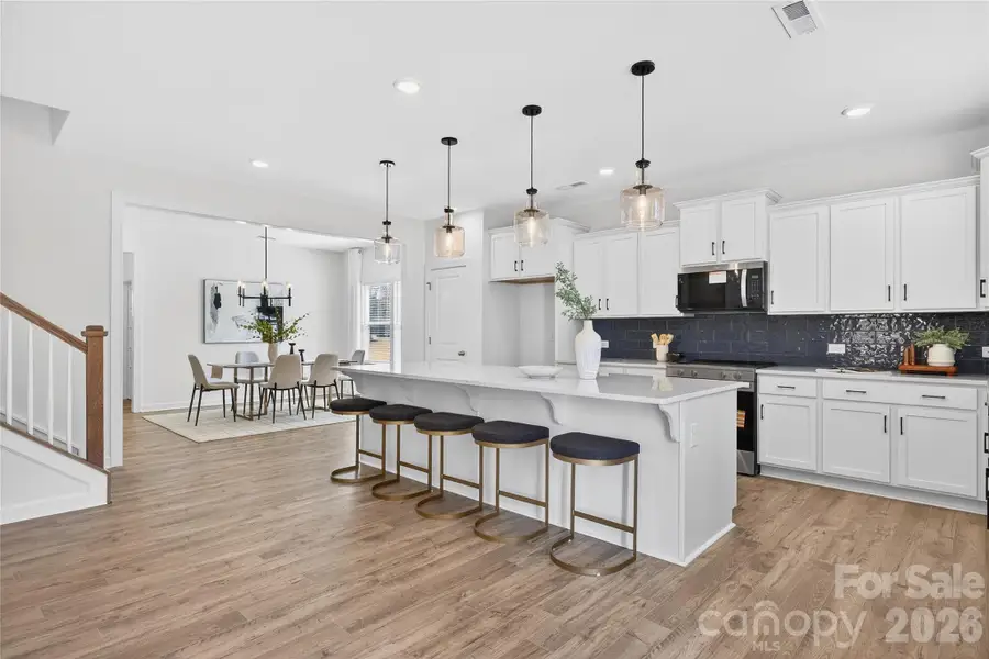 Furnished interior view inside a new home in , Troutman (Image 6).