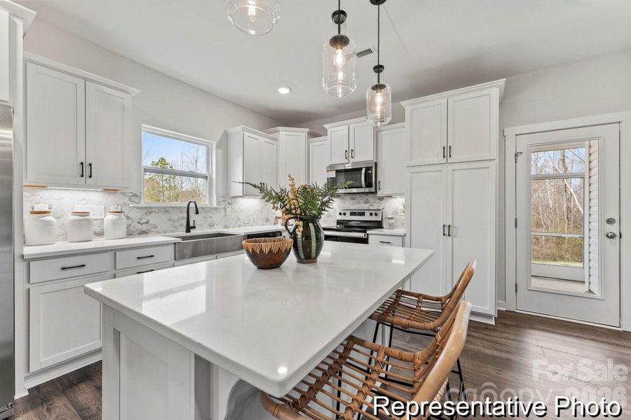 Furnished interior view inside a new home in Eagles Crest, Pageland (Image 11).