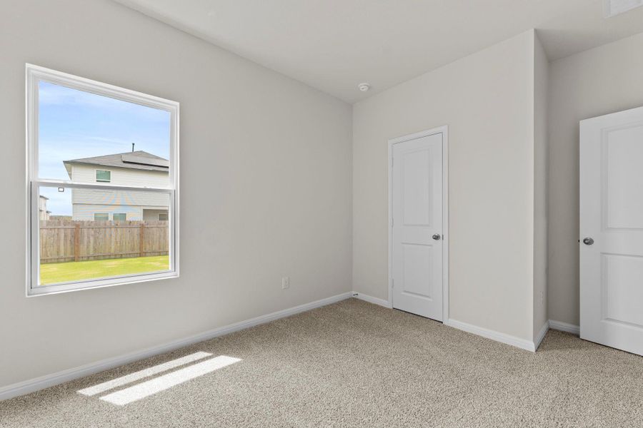 Spacious, unfurnished interior of a new home in Whisper South, San Marcos (Image 37).
