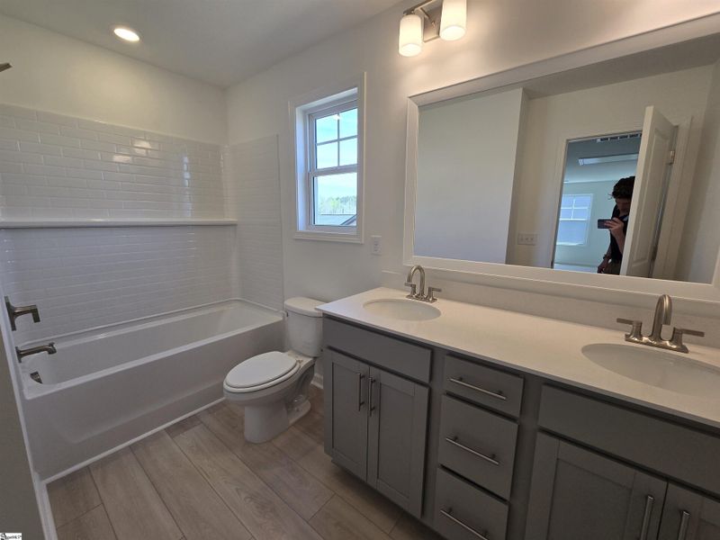 Furnished interior view inside a new home in Shiloh Trail, Wellford (Image 11).