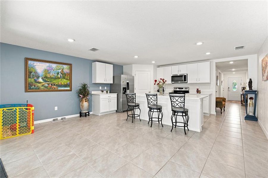 Furnished interior view inside a new home in Huntington Ridge, Ocala (Image 7).