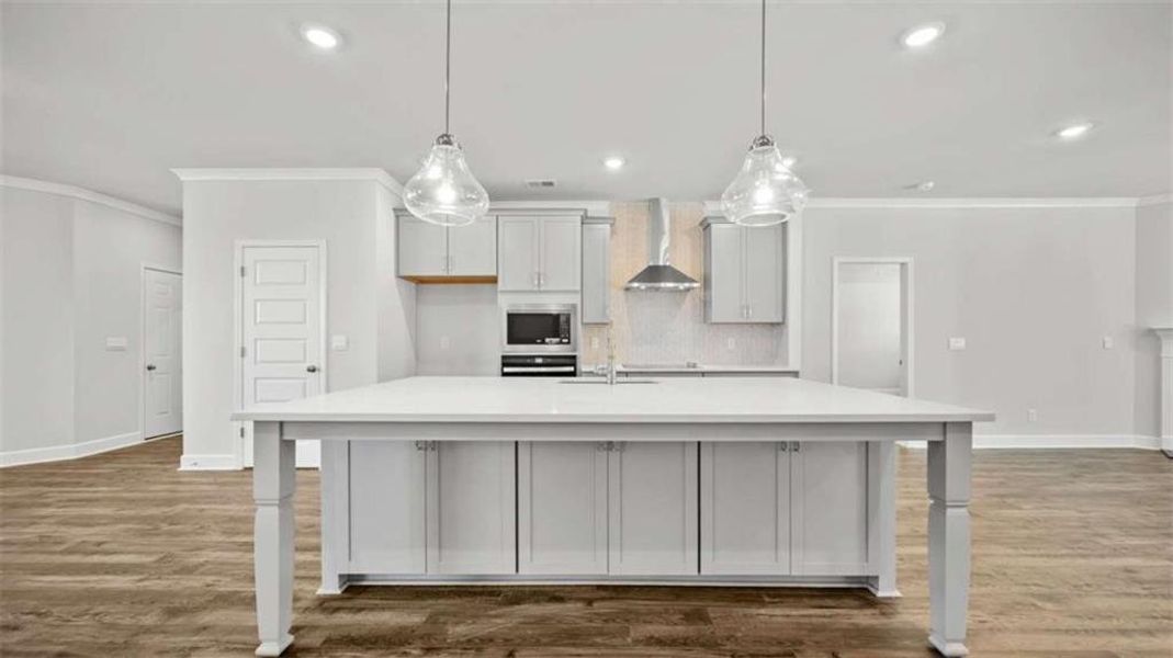 Furnished interior view inside a new home in Evergreen Crossing, Locust Grove (Image 5).