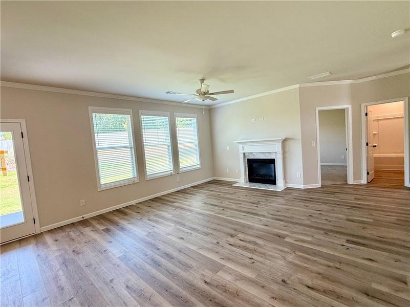 Spacious, unfurnished interior of a new home in , Buford (Image 17).