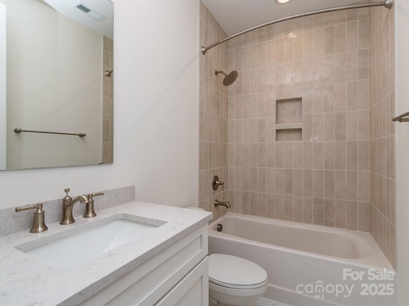 Furnished interior view inside a new home in , Matthews (Image 30).