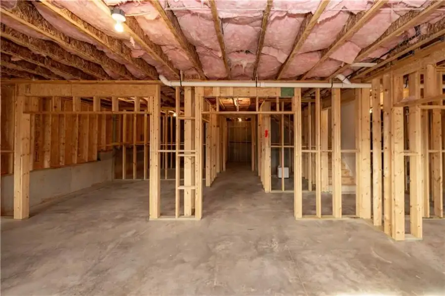 In-progress construction of a new home in Aberdeen, Hoschton, GA (Image 67).