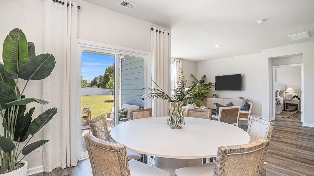 Furnished interior view inside a new home in Sandpiper Place, Myrtle Beach (Image 4).