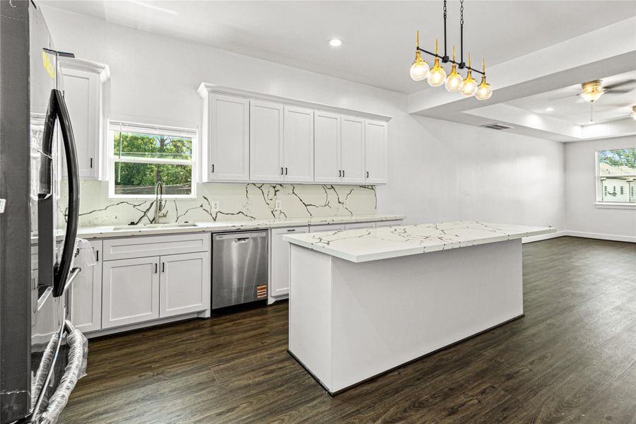 Furnished interior view inside a new home in , Houston (Image 11).