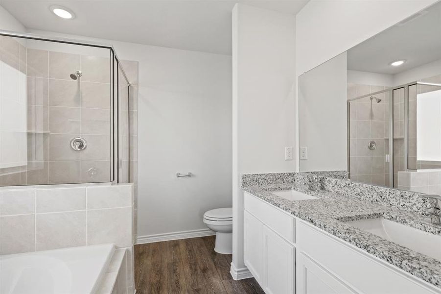 Furnished interior view inside a new home in Sycamore Landing, Fort Worth (Image 6).