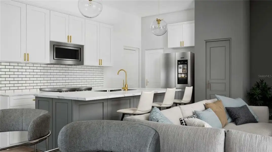 Furnished interior view inside a new home in , Placida (Image 3).