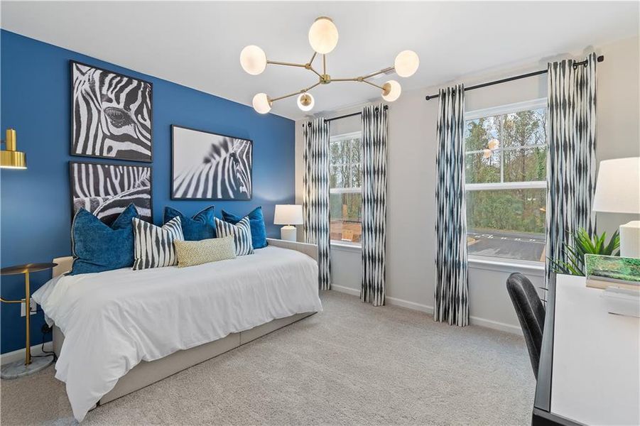 Furnished interior view inside a new home in Auburn Ridge, Riverdale (Image 12). Furnished interior view inside a new home in Auburn Ridge, Riverdale (Image 12).