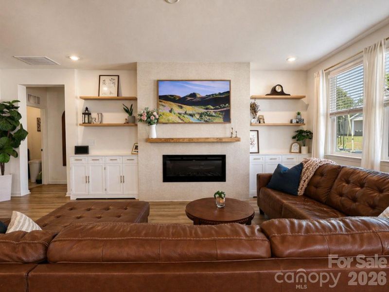 Furnished interior view inside a new home in Wilson Creek Executive Series, Indian Land (Image 31).
