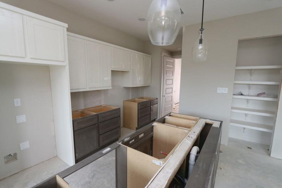 Furnished interior view inside a new home in Retreat at Oak Park, Houston (Image 3).