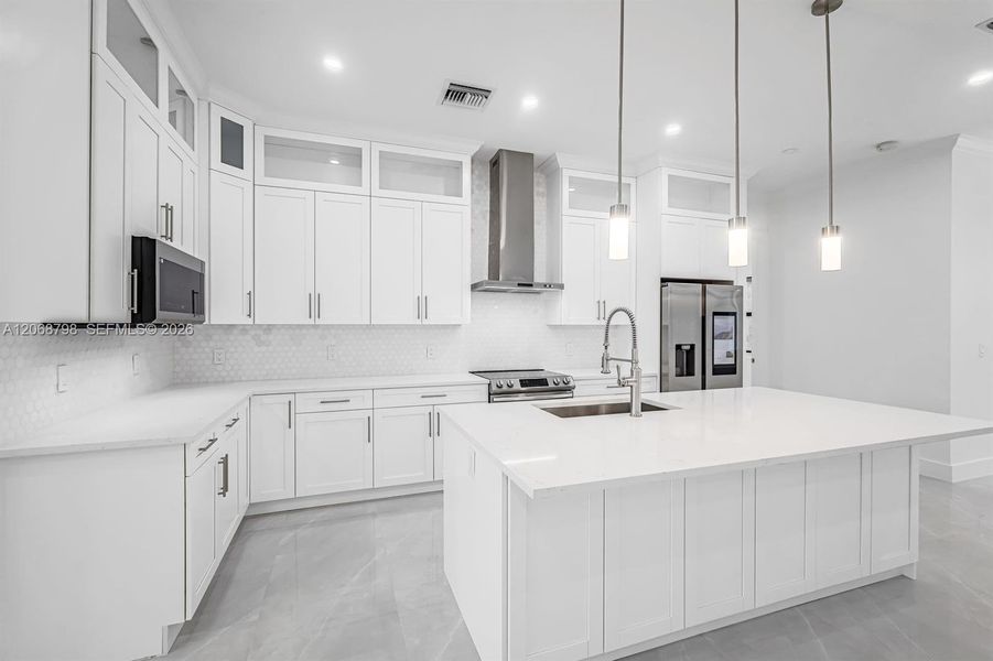 Furnished interior view inside a new home in , Naples (Image 6).