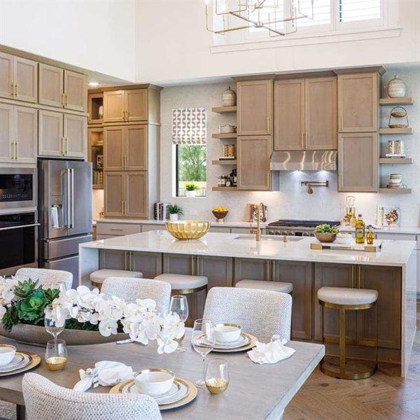 Furnished interior view inside a new home in Saddle Star Estates, Rockwall (Image 14).