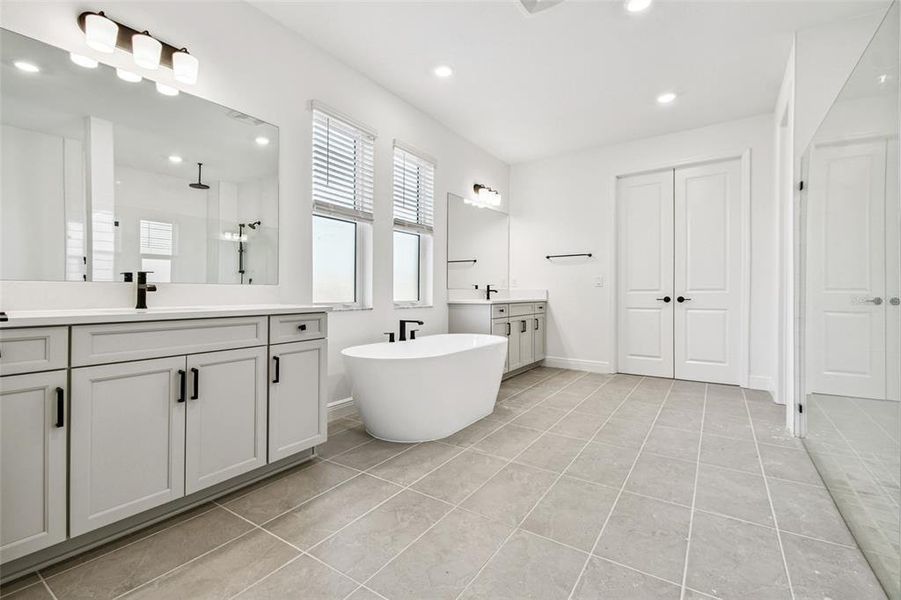 Furnished interior view inside a new home in Creeks Edge at Twin Rivers, Parrish (Image 5).