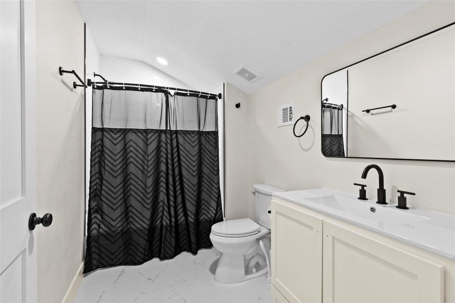 Furnished interior view inside a new home in , Shepherd (Image 19).