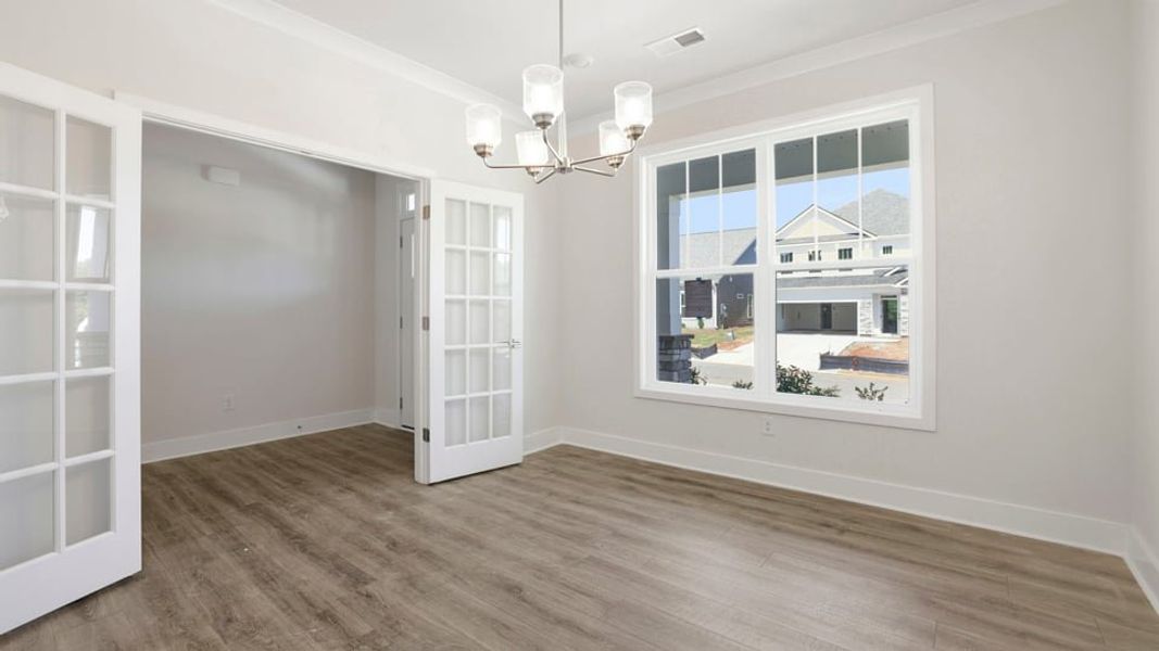 Spacious, unfurnished interior of a new home in Whitehawk Meadows, Travelers Rest (Image 19). Spacious, unfurnished interior of a new home in Whitehawk Meadows, Travelers Rest (Image 19).