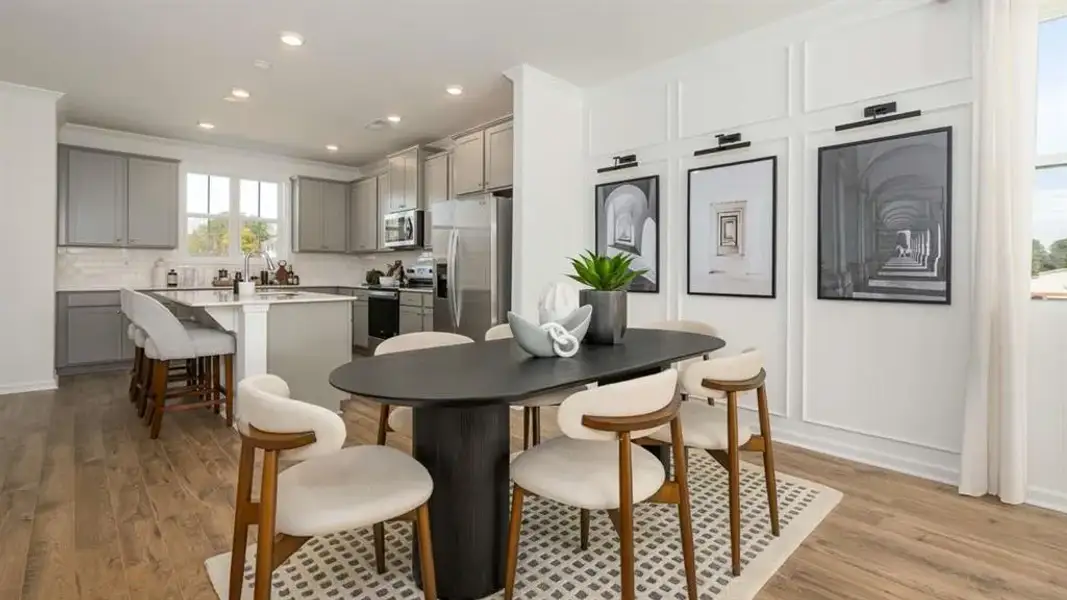 Furnished interior view inside a new home in Mableton Station, Mableton (Image 15).