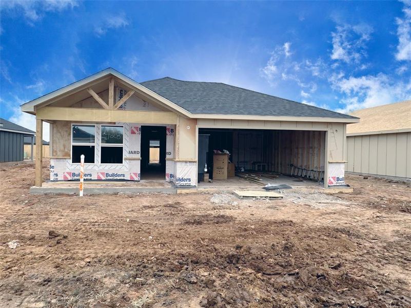 In-progress construction of a new home in , Abilene, TX (Image 22).