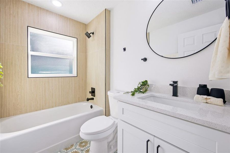 Furnished interior view inside a new home in , Citrus Springs (Image 18).