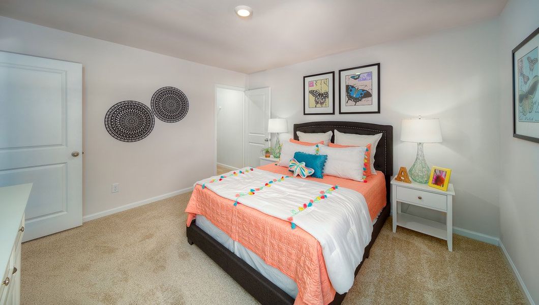 Furnished interior view inside a new home in Valleywood Farms, Waynesville (Image 28).