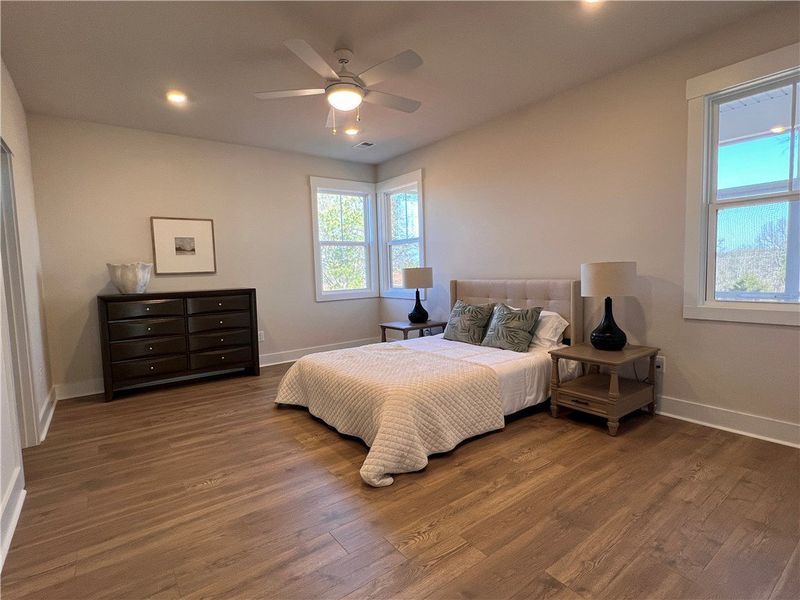 Furnished interior view inside a new home in The Meadows at Midway, Anderson (Image 9). Furnished interior view inside a new home in The Meadows at Midway, Anderson (Image 9).