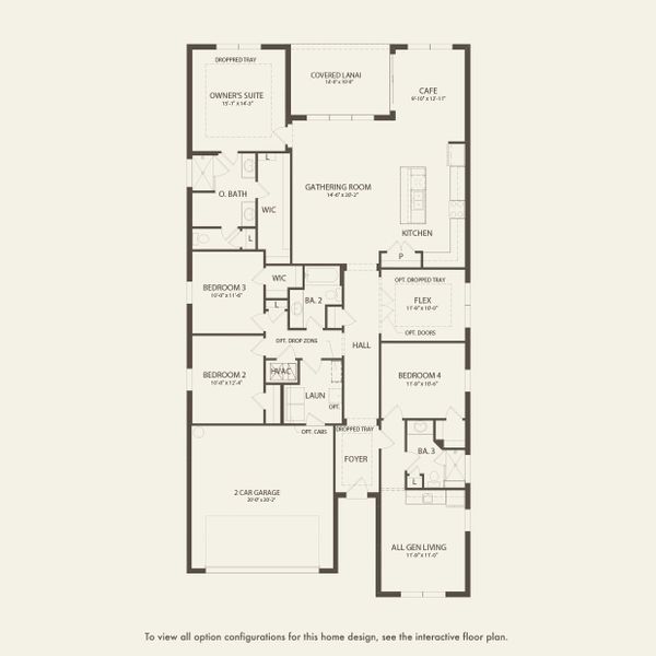 2D floor plan layout for the Concord by Pulte Homes in Highpointe, Stuart, FL (Image 4). 2D floor plan layout for the Concord by Pulte Homes in Highpointe, Stuart, FL (Image 4).