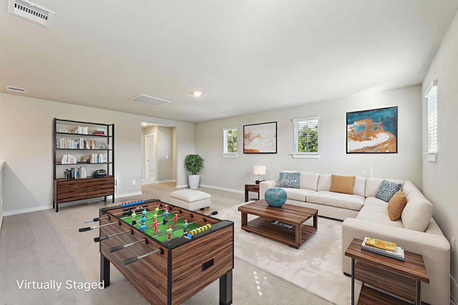 Furnished interior view inside a new home in , New Caney (Image 18). Furnished interior view inside a new home in , New Caney (Image 18).