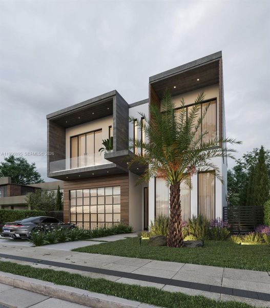 Front exterior of a new home in , North Bay Village, FL, highlighting curb appeal (Image 2).