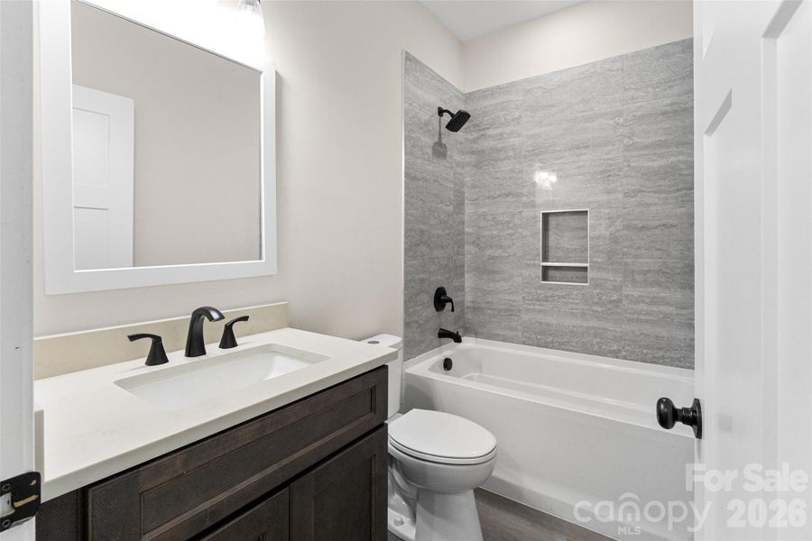 Furnished interior view inside a new home in , York (Image 6). Furnished interior view inside a new home in , York (Image 6).