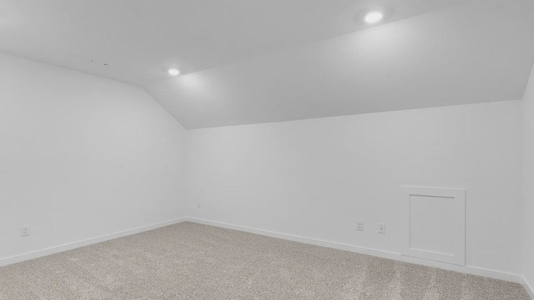 Spacious, unfurnished interior of a new home in The Grove at Blackhawk, Pflugerville (Image 23).
