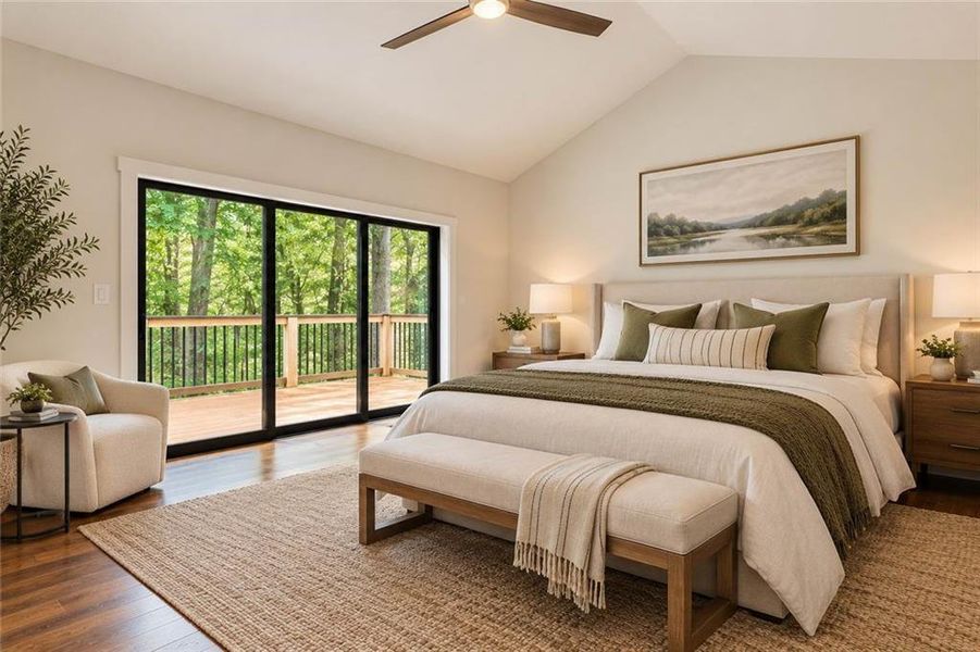 Furnished interior view inside a new home in , Jasper (Image 11).