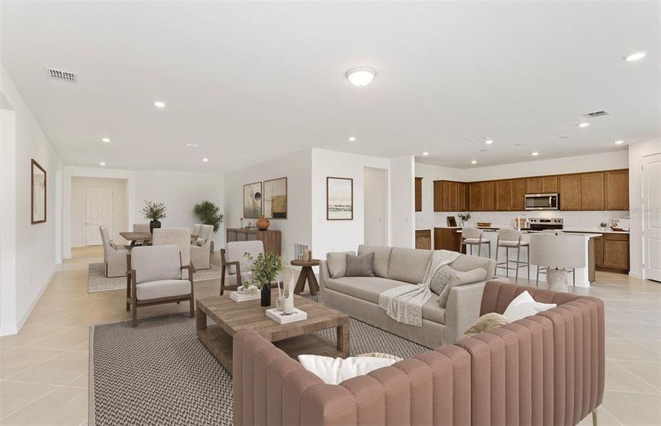 Virtually Staged - Open Concept Home Design Virtually Staged - Open Concept Home Design