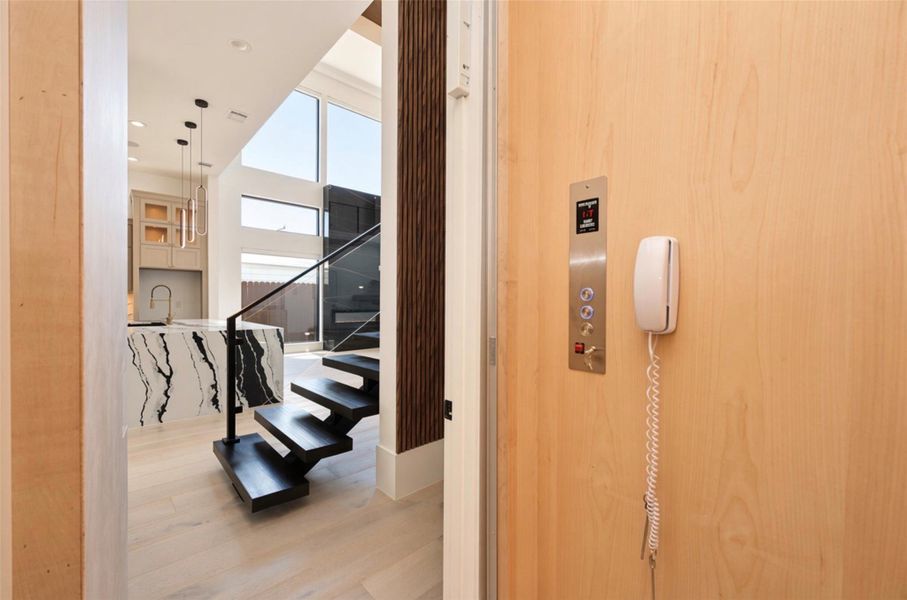 Furnished interior view inside a new home in , Houston (Image 8).