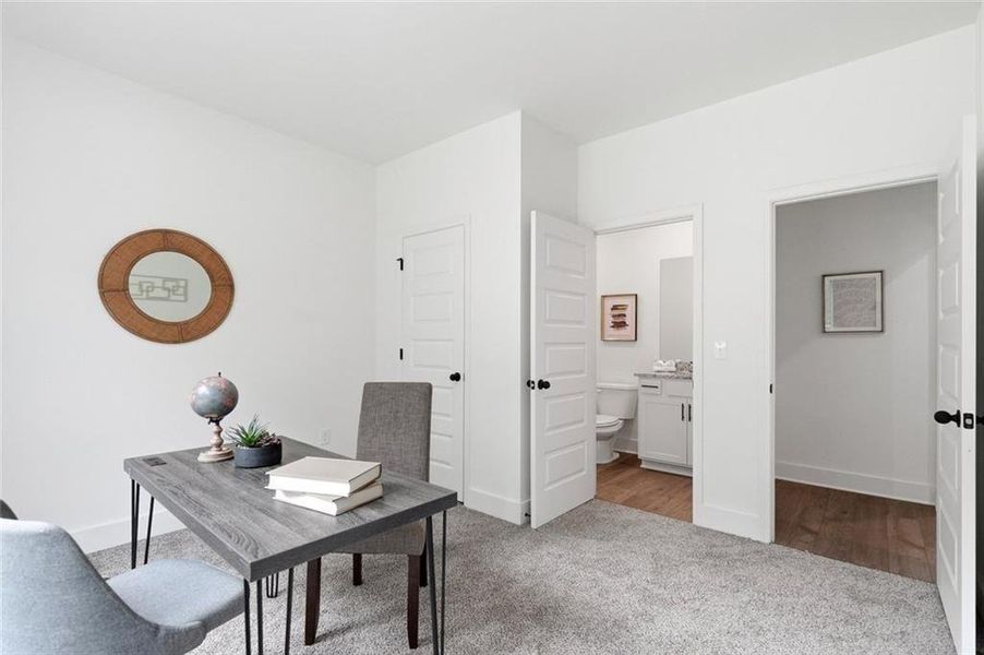 Furnished interior view inside a new home in , Mansfield (Image 12).