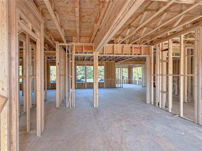 In-progress construction of a new home in Ashbury Commons, Powder Springs, GA (Image 38).