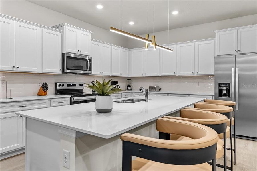 Furnished interior view inside a new home in Windsor Cay Resort, Clermont (Image 6). Furnished interior view inside a new home in Windsor Cay Resort, Clermont (Image 6).