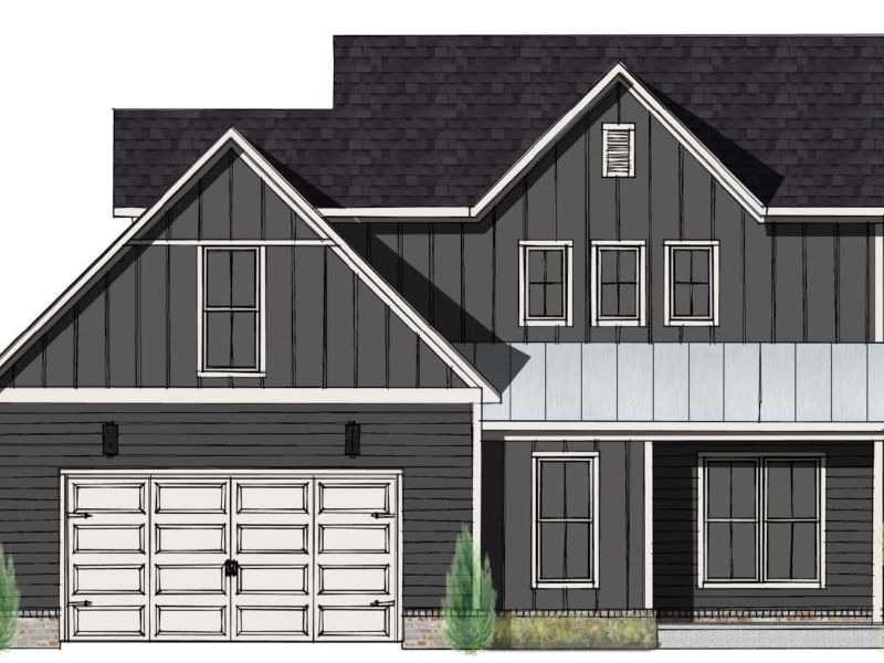 Representative exterior photo of a completed home built from the Elizabeth by Meritage Homes in Sycamore Grove, Murfreesboro, TN (Image 2).