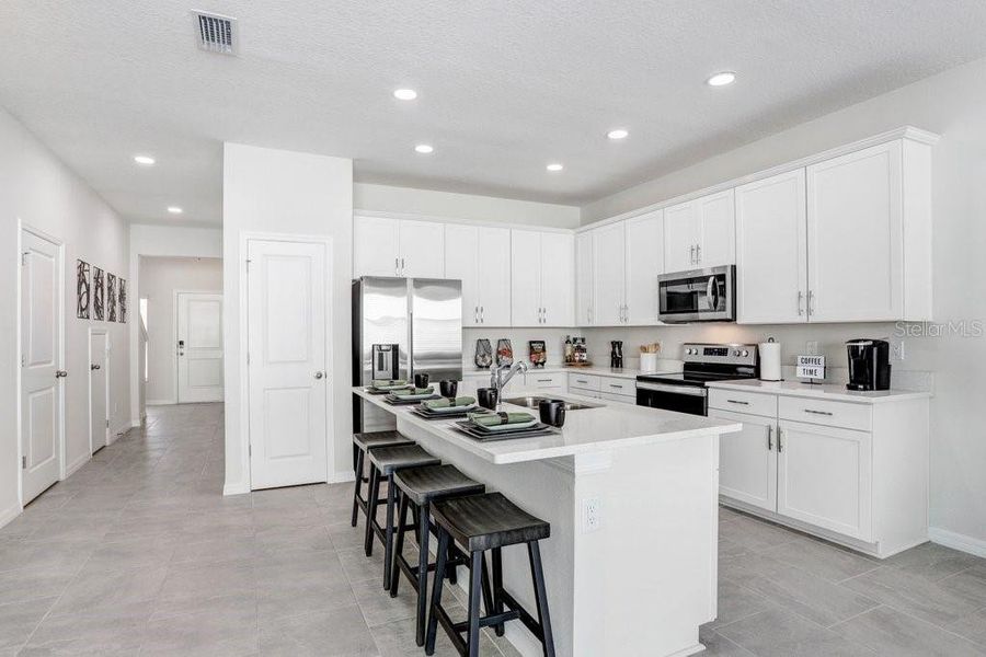 Kitchen with Pantry for More Storage