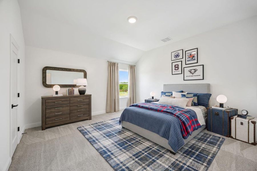 Furnished interior view inside a new home in Somerset Park, Rockwall (Image 28). Furnished interior view inside a new home in Somerset Park, Rockwall (Image 28).