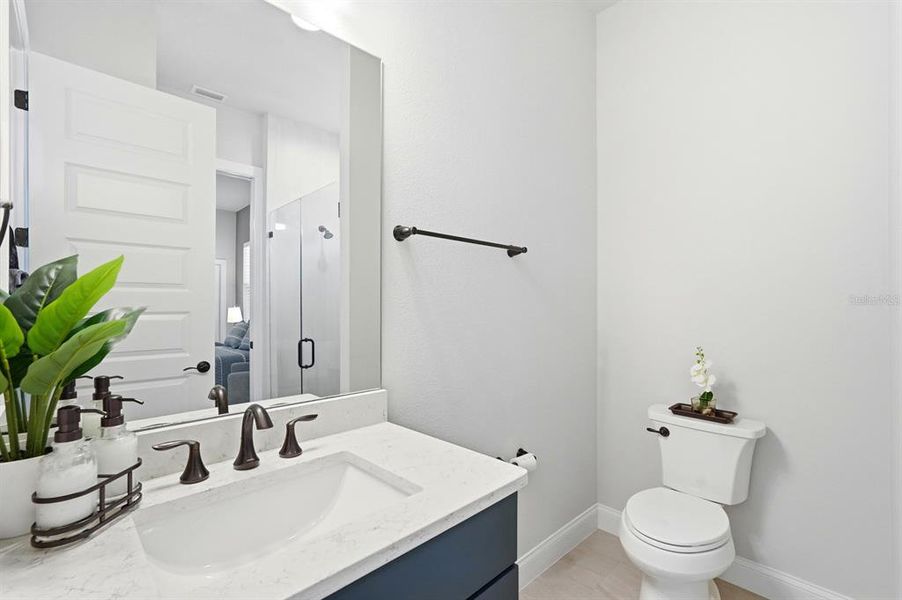 Furnished interior view inside a new home in , Palm Coast (Image 66).