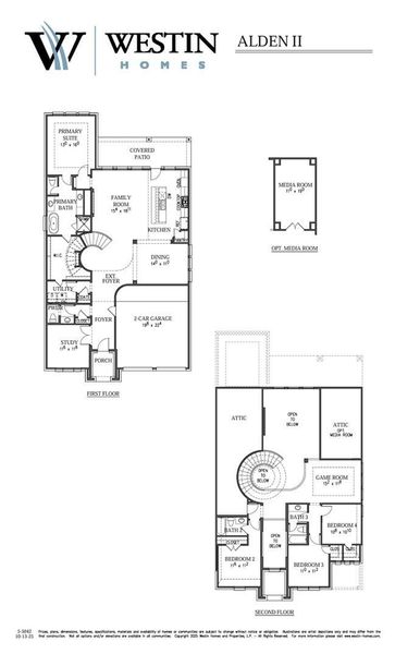 2D floor plan layout of this home in Jordan Ranch, Fulshear, TX (Image 3).
