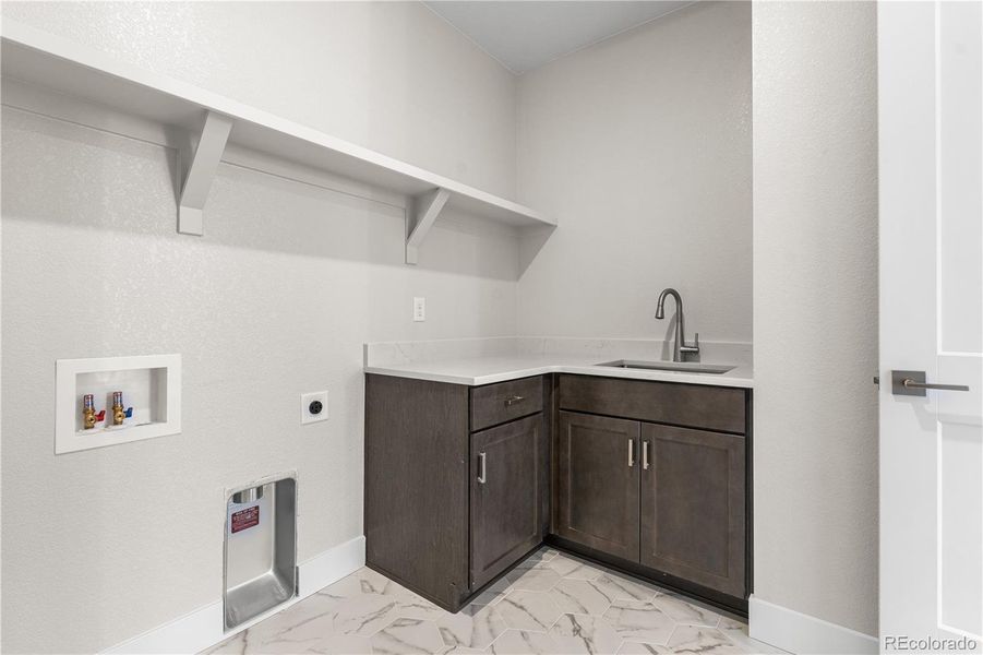 Furnished interior view inside a new home in Storytellers at Lyric, Lone Tree (Image 18).