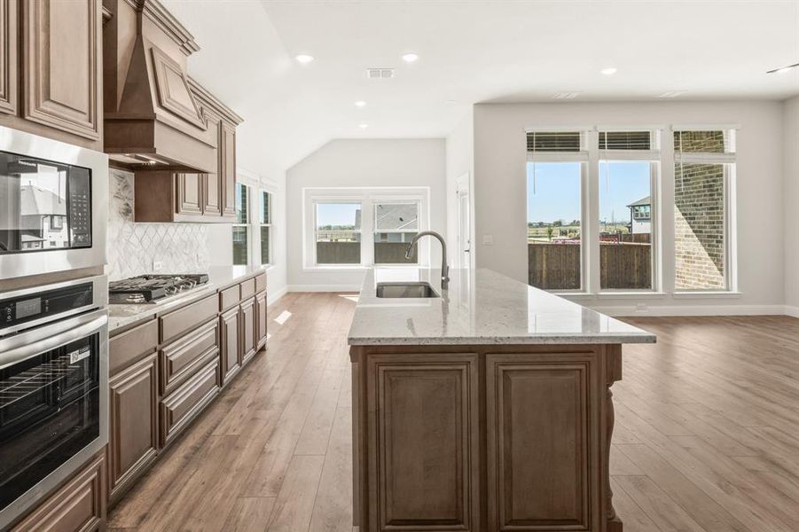 Furnished interior view inside a new home in Wildcat Ridge Phase 2 and 4, Godley (Image 13).