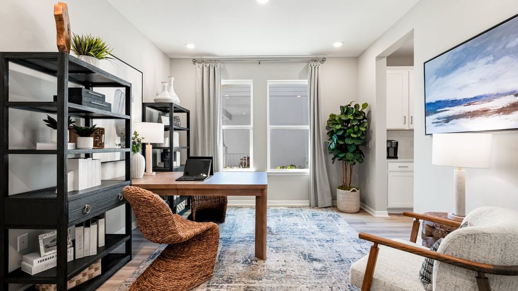 Furnished interior view inside a new home in Windward Preserve, Cocoa (Image 12).