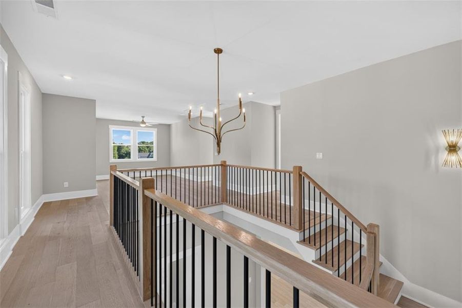 Furnished interior view inside a new home in , Cumming (Image 6).