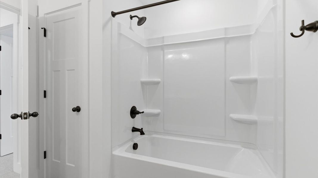 Furnished interior view inside a new home in Village at Midway, Anderson (Image 28).