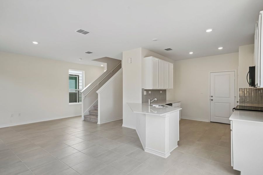 Furnished interior view inside a new home in Nagel Crossing, San Antonio (Image 7).