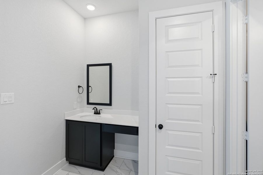 Furnished interior view inside a new home in Alsatian Oaks, Castroville (Image 6).